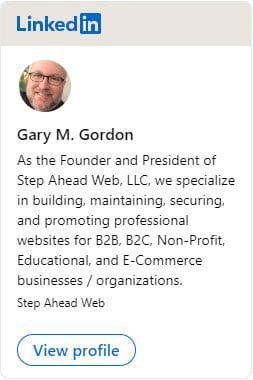 Gary M. Gordon - LinkedIn Profile